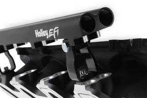 Holley EFI - Holley EFI Lo-Ram Intake Manifold Base | 300-601BK - Image 8