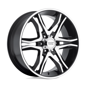 AMERICAN RACING AR893 MAINLINE 20X8.5 35 GLOSS BLACK MACHINED | AR89328550335