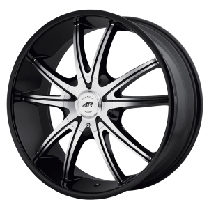 AMERICAN RACING AR897 20X8.5 38 GLOSS BLACK MACHINED | AR89728553338