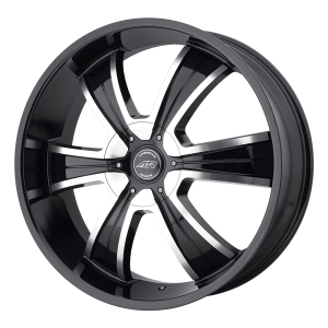 AMERICAN RACING AR894 18X8 35 GLOSS BLACK MACHINED | AR89488049335