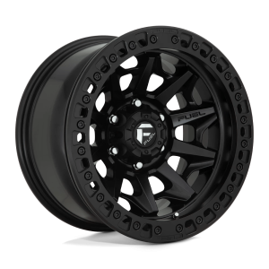 FUEL 1PC D114 COVERT BEADLOCK 17X9 -15 MATTE BLACK | D11417908945