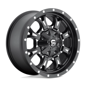 FUEL 1PC D517 KRANK 17X9 -12 MATTE BLACK MILLED | D51717905745