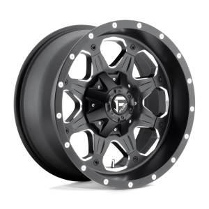 FUEL 1PC D534 BOOST 16X8 1 MATTE BLACK MILLED | D53416800045D