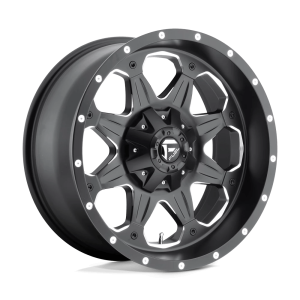 FUEL 1PC D534 BOOST 20X9 -12 MATTE BLACK MILLED | D53420909845