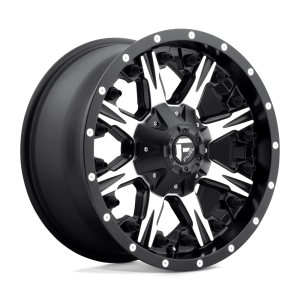 FUEL 1PC D541 NUTZ 18X9 1 MATTE BLACK MACHINED | D54118909850