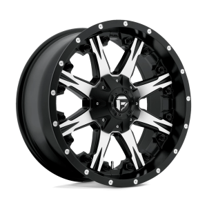 FUEL 1PC D541 NUTZ 20X9 20 MATTE BLACK MACHINED | D54120909857