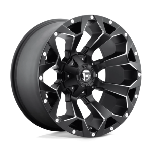 FUEL 1PC D546 ASSAULT 15X8 -16 MATTE BLACK MILLED | D54615800037D