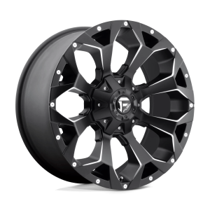 FUEL 1PC D546 ASSAULT 20X9 20 MATTE BLACK MILLED | D54620909857