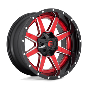 FUEL 2PC D250 MAVERICK 20X10 -19 GLOSS RED | D25020001747