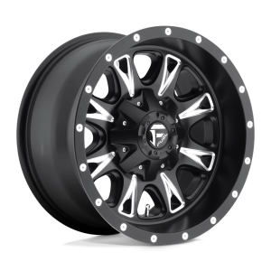 FUEL 1PC D513 THROTTLE 17X9 -12 MATTE BLACK MILLED | D51317900545