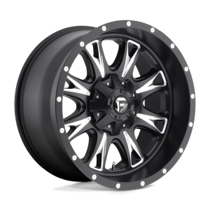 FUEL 1PC D513 THROTTLE 20X10 -24 MATTE BLACK MILLED | D51320009845