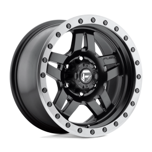 FUEL 1PC D557 ANZA 15X10 -43 MATTE BLACK GUN METAL RING | D55715006537