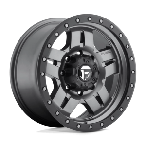 FUEL 1PC D558 ANZA 15X10 -43 MATTE GUN METAL BLACK BEAD RING | D55815006537