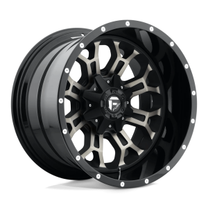 FUEL 1PC D561 CRUSH 17X9 -12 GLOSS MACHINED DOUBLE DARK TINT | D56117902645