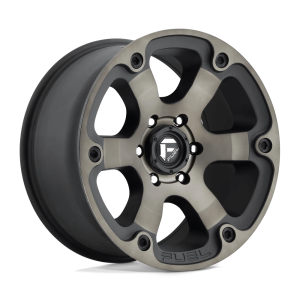 FUEL 1PC D564 BEAST 17X10 -18 MATTE BLACK DOUBLE DARK TINT | D56417007347