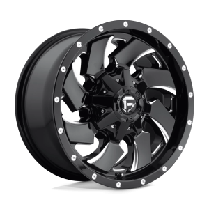 FUEL 1PC D574 CLEAVER 18X9 20 GLOSS BLACK MILLED | D57418909857