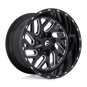 FUEL 1PC D581 TRITON 17X9 -12 GLOSS BLACK MILLED | D58117902645