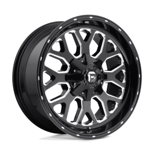 FUEL 1PC D588 TITAN 18X9 7 GLOSS BLACK MILLED | D58818909452