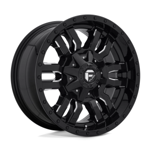 FUEL 1PC D595 SLEDGE 18X9 20 GLOSS BLACK MILLED | D59518901857