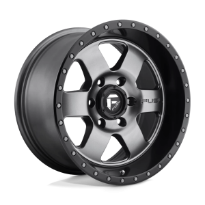 FUEL 1PC D619 PODIUM 17X9 1 MATTE GUN METAL BLACK BEAD RING | D61917908550