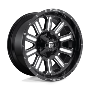 FUEL 1PC D620 HARDLINE 20X10 -18 GLOSS BLACK MILLED | D62020001747