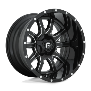 FUEL 1PC D627 VANDAL 20X12 -43 GLOSS BLACK MILLED | D62720202647