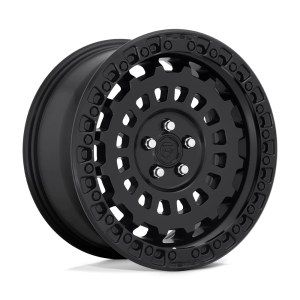 FUEL 1PC D633 ZEPHYR 17X8 38 MATTE BLACK | D633178067+38