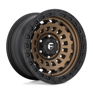 FUEL 1PC D634 ZEPHYR 17X8.5 25 MATTE BRONZE BLACK BEAD RING | D63417853357