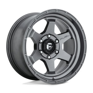 FUEL 1PC D665 SHOK 16X7 42 MATTE ANTHRACITE | D6651670A157