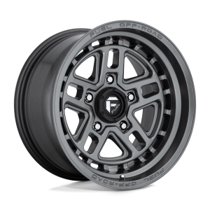 FUEL 1PC D668 NITRO 17X9 -12 MATTE GUN METAL | D66817907545