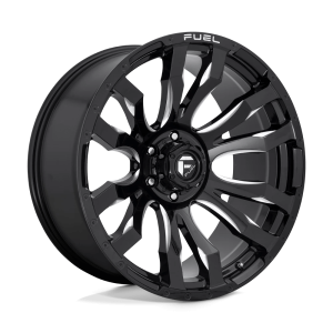 FUEL 1PC D673 BLITZ 16X8 1 GLOSS BLACK MILLED | D67316808445