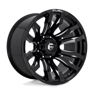 FUEL 1PC D673 BLITZ 22X12 -44 GLOSS BLACK MILLED | D67322201747