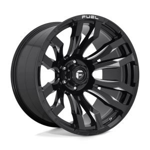 FUEL 1PC D673 BLITZ 22X12 -44 GLOSS BLACK MILLED | D67322208447