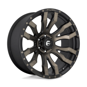 FUEL 1PC D674 BLITZ 22X10 -18 MATTE BLACK DOUBLE DARK TINT | D67422008447