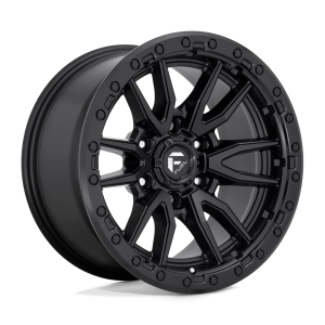 FUEL 1PC D679 REBEL 16X8 1 MATTE BLACK | D67916808445