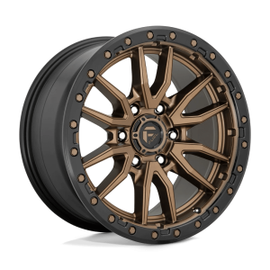 FUEL 1PC D681 REBEL 16X8 1 MATTE BRONZE BLACK BEAD RING | D68116808445