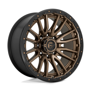 FUEL 1PC D681 REBEL 22X10 -18 MATTE BRONZE BLACK BEAD RING | D68122001747