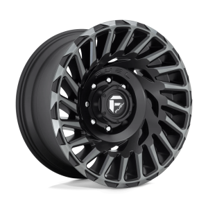 FUEL 1PC D683 CYCLONE 18X9 1 MATTE MACHINED DOUBLE DARK TINT | D68318905650