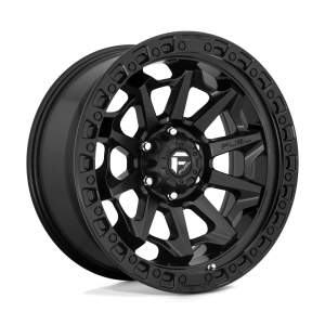 FUEL 1PC D694 COVERT 15X8 -19 MATTE BLACK | D69415806537