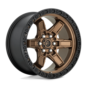 FUEL 1PC D699 KICKER 17X9 12 MATTE BRONZE BLACK BEAD RING | D69917908755