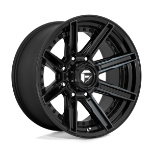 FUEL 1PC D708 ROGUE 20X10 -18 GLOSS MACHINED DOUBLE DARK TINT | D70820001747