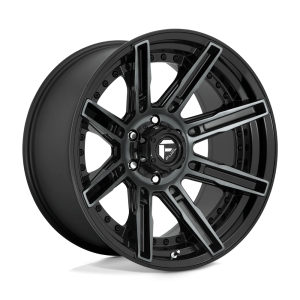 FUEL 1PC D708 ROGUE 20X10 -18 GLOSS MACHINED DOUBLE DARK TINT | D70820008447