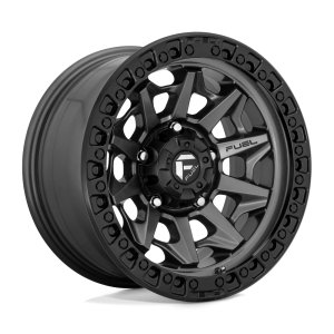 FUEL 1PC D716 COVERT 15X8 -19 MATTE GUN METAL BLACK BEAD RING | D71615806537