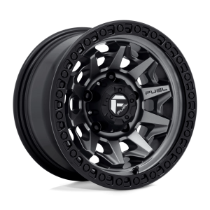 FUEL 1PC D716 COVERT 15X8 -12 MATTE GUN METAL BLACK BEAD RING | D71615808540E