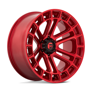 FUEL 1PC D719 HEATER 22X10 -13 CANDY RED MACHINED | D71922008450