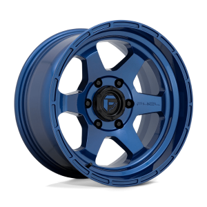 FUEL 1PC D739 SHOK 17X9 -12 DARK BLUE | D73917907545