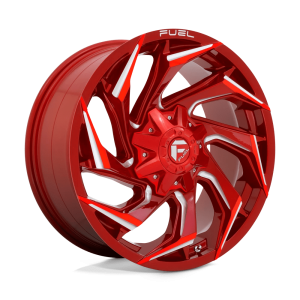 FUEL 1PC D754 REACTION 20X9 20 CANDY RED MILLED | D75420901757