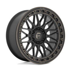 FUEL 1PC D759 TRIGGER 17X9 -12 MATTE BLACK DARK TINT | D75917907545