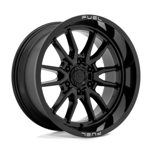 FUEL 1PC D760 CLASH 17X9 -12 GLOSS BLACK | D76017908445