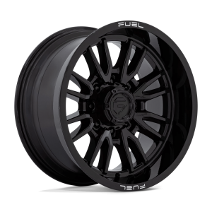 FUEL 1PC D760 CLASH 20X10 -18 GLOSS BLACK | D76020001747